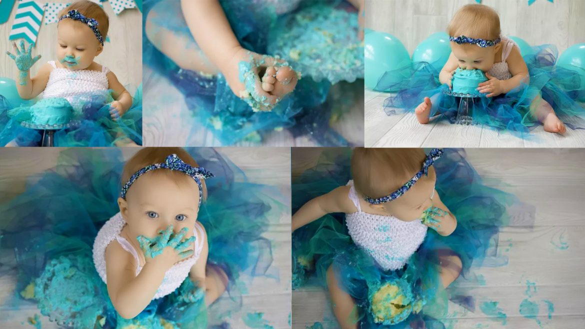Tips For Capturing Colorful, Messy First Birthday Photos