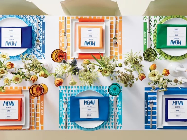 How To Pull Off A Playful Watercolor Wedding Palette