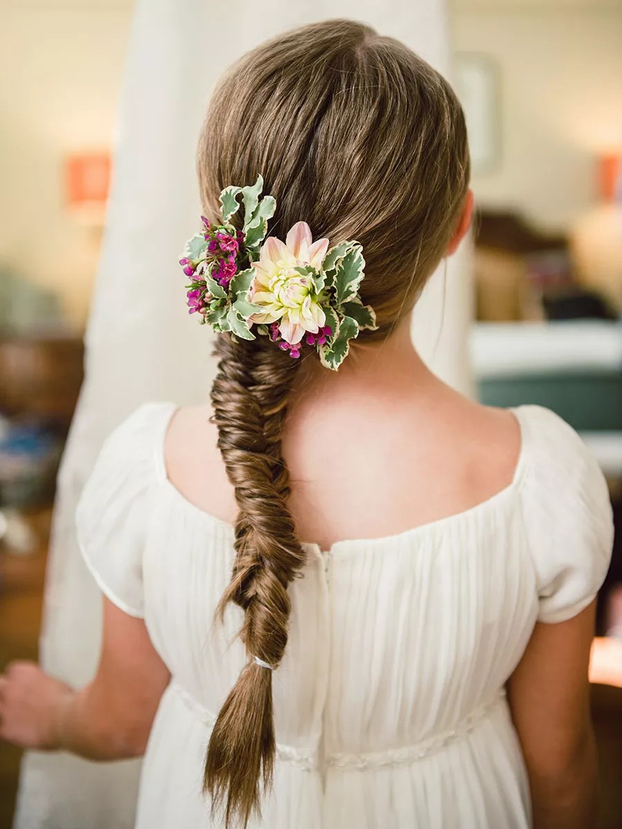 14 Adorable Flower Girl Hairstyles | To Focus On The Mini Members Of Your Wedding Party