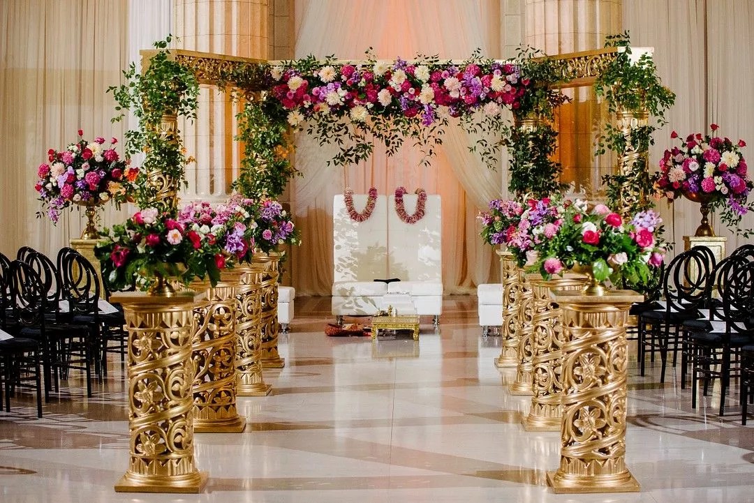 Get Inspired By These Awesome Indian Wedding Mandap Ideas For Hindu Wedding Ceremonies