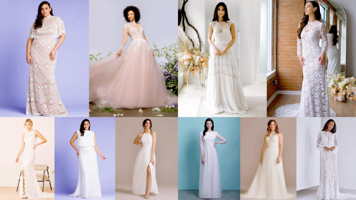 Versatile And Flattering High Neck Wedding Gowns: There’s A High Neck Wedding Gown For Every Bridal Style – From Traditional To Fashion-Forward